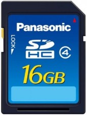 Test Panasonic Blue SDHC Class 4 20MB/s