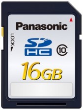Test Panasonic 16GB Silver Klasse 10 SDHC