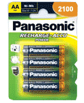 Test Panasonic Recharge Accu Power P6P 2100 mAh (AA)