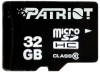 Bild Patriot 32 GB Class 10 LX Series Micro-SDHC