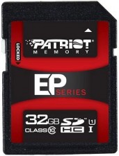 Test Patriot 32GB EP Klasse 10 UHS-I SDHC