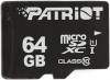 Patriot 64 GB Class 10 UHS-1 LX Series Micro-SDXC - 