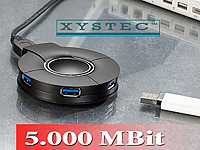 Test USB-Hubs - Pearl Xystec SSU-5004 