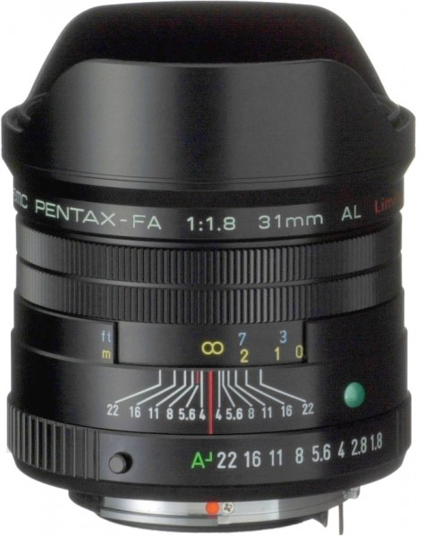 Pentax SMC-FA 1,8/31 mm AL Limited Test - 0