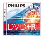 Test Philips  4,7 GB 1-16x