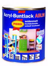 Test Pigrol Acryl-Buntlack ABLM seidenmatt