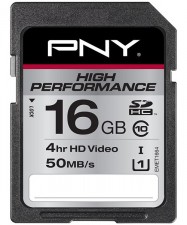 PNY 16GB High Performance Klasse 10 UHS-1 SDHC im Test Test PNY 16GB High Performance Klasse 10 UHS-1 SDHC