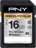 Bild PNY 16GB Pro-Elite Plus Klasse 10 UHS-I SDHC