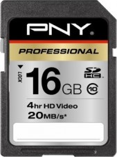 Test PNY 16GB  Professional Klasse 10 SDHC