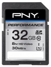 Test PNY 32GB Performance Klasse 10 UHS-1 SDHC