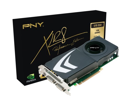 PNY Geforce GTS 250 XLR8 1024MB Test - 0