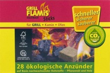 Test ProFagus Grill Flamis Sticks