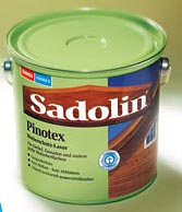 Test Sadolin Pinotex Wetterschutz-Lasur nussbraun