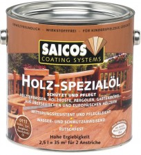 Test Holzpflegeöl - Saicos Holz-Spezialöl 