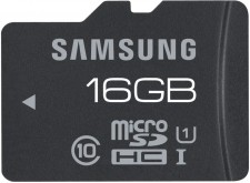 Test Samsung 16 GB Pro Micro-SDHC UHS-1 Class 10