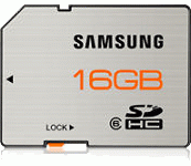 Test Samsung 16GB Klasse 6 SDHC