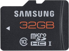 Test Samsung 32 GB Class 10 Micro-SDHC Plus