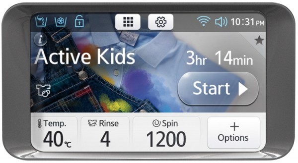 Samsung Crystal Blue WW9000 WW10H9600EW/EG Test - 3