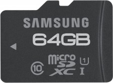Test Secure Digital (SD) - Samsung Pro 64 GB Class 10 UHS-I Micro-SDXC 