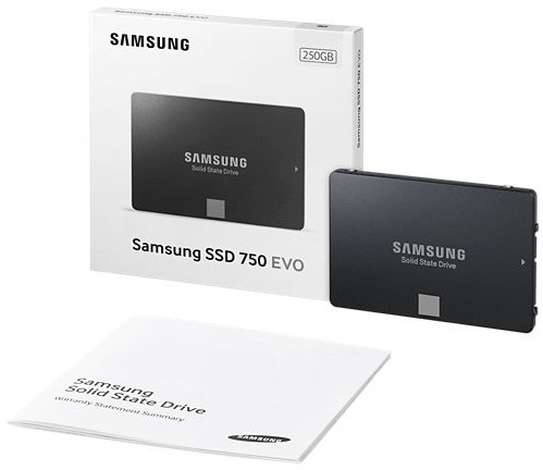 Samsung SSD 750 Evo Test - 1
