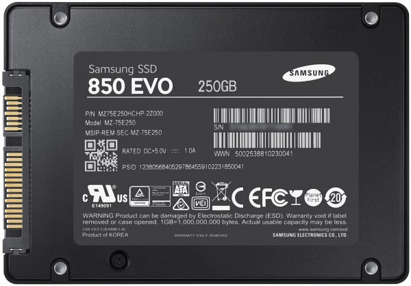 Samsung SSD 850 Evo Test - 1
