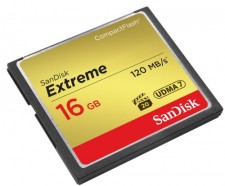 Test Compact Flash (CF) - SanDisk Extreme CF 120MB/s UDMA 7 