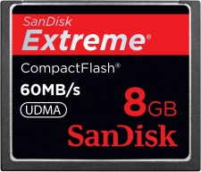 Test Sandisk Extreme CF 60MB/s