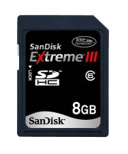 Test Sandisk Extreme III SDHC Klasse 6