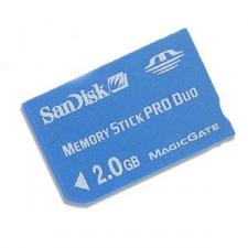 Test Sandisk  PRO Duo 2.0 GB