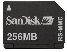 Test Multi Media Card (MMC) - Sandisk RS-MMC 