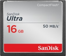 Test Compact Flash (CF) - Sandisk Ultra CF 50MB/s 