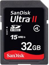 Sandisk Ultra II SDHC Klasse 2 im Test Test Sandisk Ultra II SDHC Klasse 2