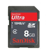 Test Sandisk Ultra SDHC Klasse 4