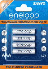 Sanyo Eneloop (AAA) im Test Test Sanyo Eneloop (AAA)