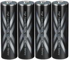 Test Aufladbare Batterien - Sanyo Eneloop High capacity XX 2450 mAh 
