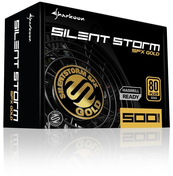 Sharkoon Silentstorm SFX Gold 500 Watt Test - 1