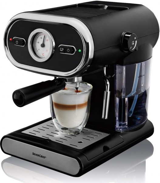 Silvercrest Espressomaschine SEM 1100 B3 Kaffeemaschinen im Test