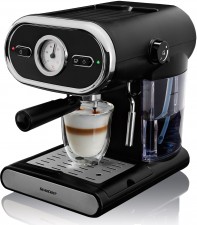Test Kaffeemaschinen mit Abschaltautomatik - Silvercrest Espressomaschine SEM 1100 B3 