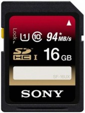 Test Sony 16 GB Expert Klasse 10 UHS-I SDHC