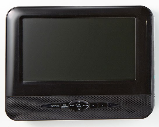 Tchibo tragbarer DVD-Player 50283 mit 2 LC-Displays Test - 1