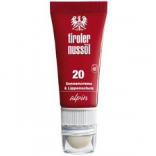 Test Tiroler Nussöl Alpin Sonnencreme und Lippenschutz