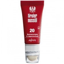 Test Tiroler Nussöl Alpin Sonnencreme und Lippenschutz