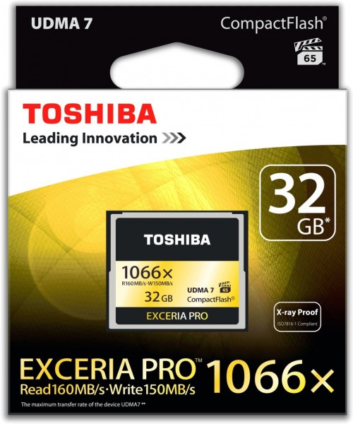 Toshiba Exceria Pro 160MB/s UDMA 7 Test - 0
