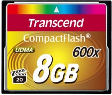Test Speicherkarten - Transcend Ultimate CF 600x 70MB/s UDMA 