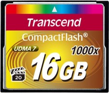Test Compact Flash (CF) - Transcend Ultimate CF 1000x 160MB/s UDMA 7 