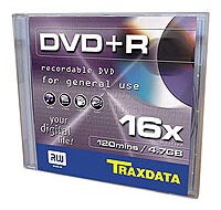 Test DVD+R - Traxdata DVD+R 4,7 GB 16x 
