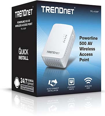 Trendnet TPL-410AP Powerline 500 AV Wireless Access Point Test - 1