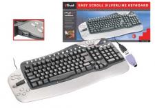 Test Trust Easy Scroll Silverline Keyboard