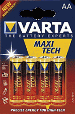 Varta Maxi Tech (AA) im Test Test Varta Maxi Tech (AA)