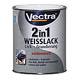 Vectra 2in1 Weißlack Lack+Grundierung seidenmatt - 